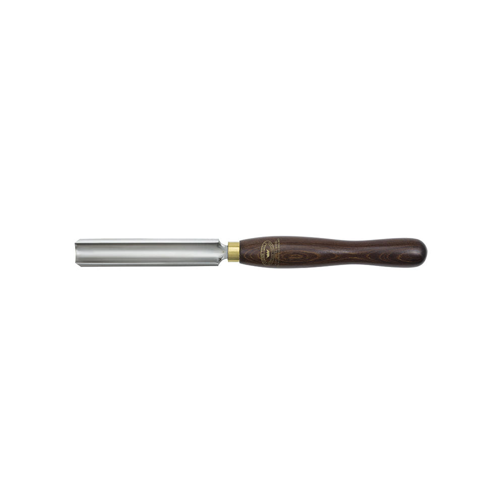 Sgorbia per sgrossatura Crown®, impugn. faggio mordenzato, larghezza lama 30 mm
