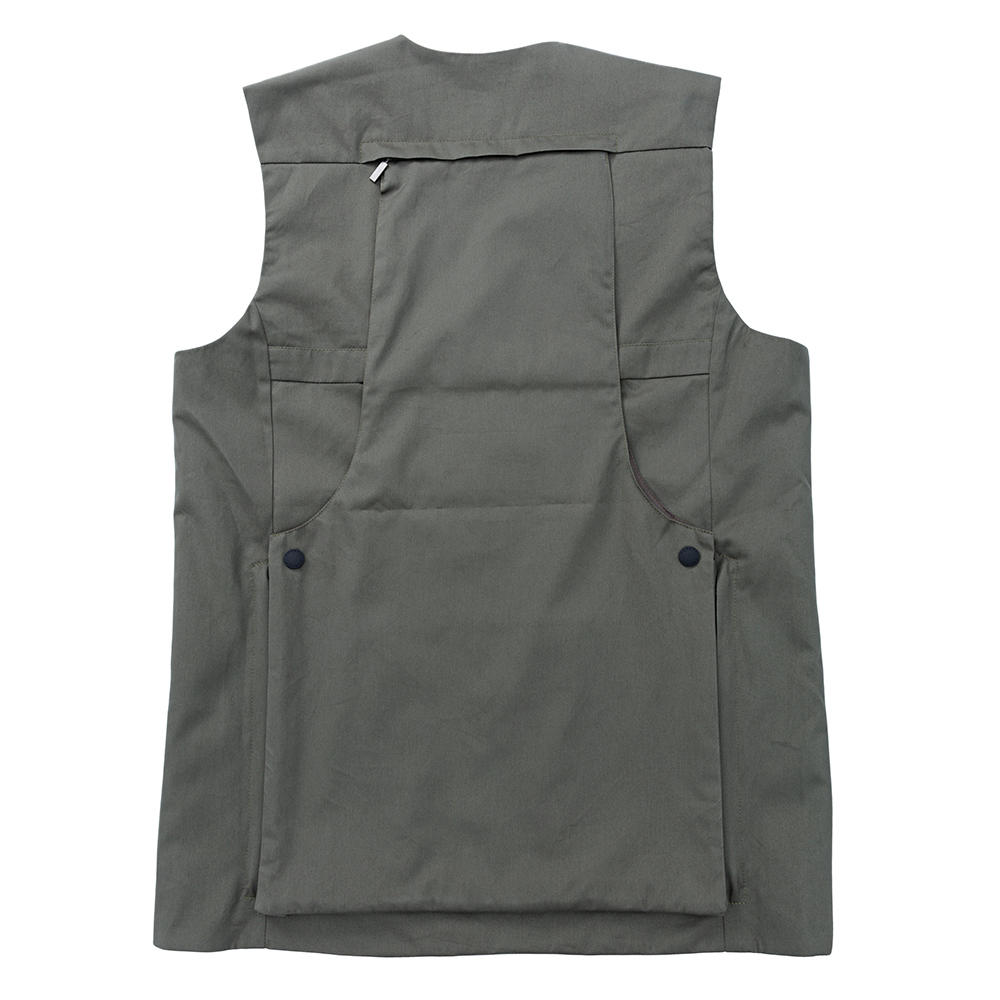 Purdey Men's Shooting Vest, Khaki