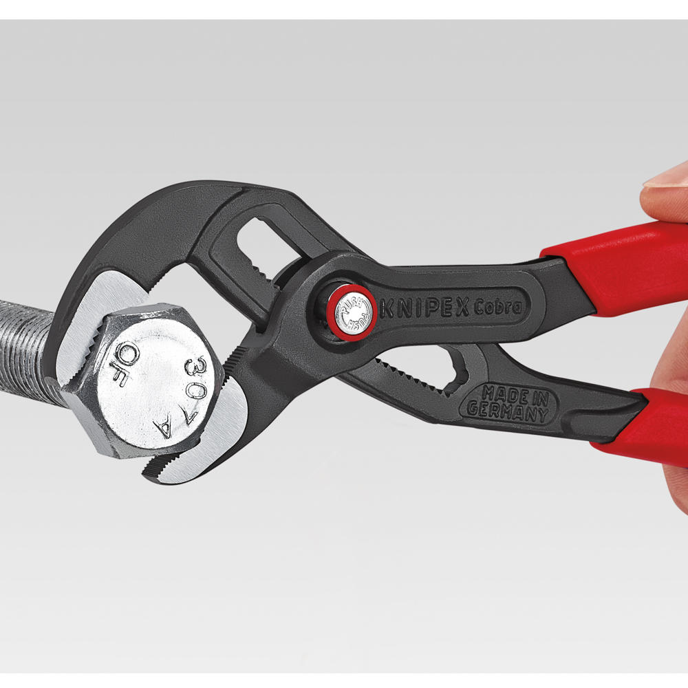 Pinza regolabile per tubi e dadi QuickSet Knipex® Cobra®