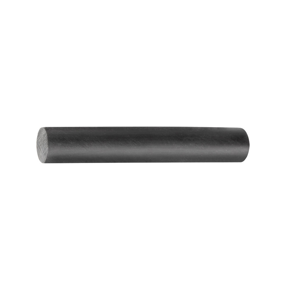 Rouleau de corne de buffle, Ø 18 x 100 mm, noir