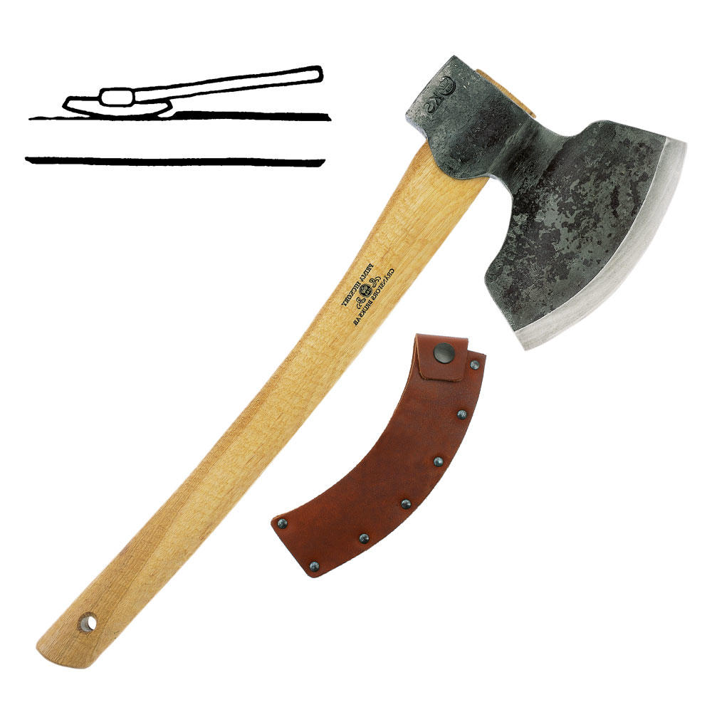 Gränsfors® Broad Axe No. 1900, Single Right Bevel