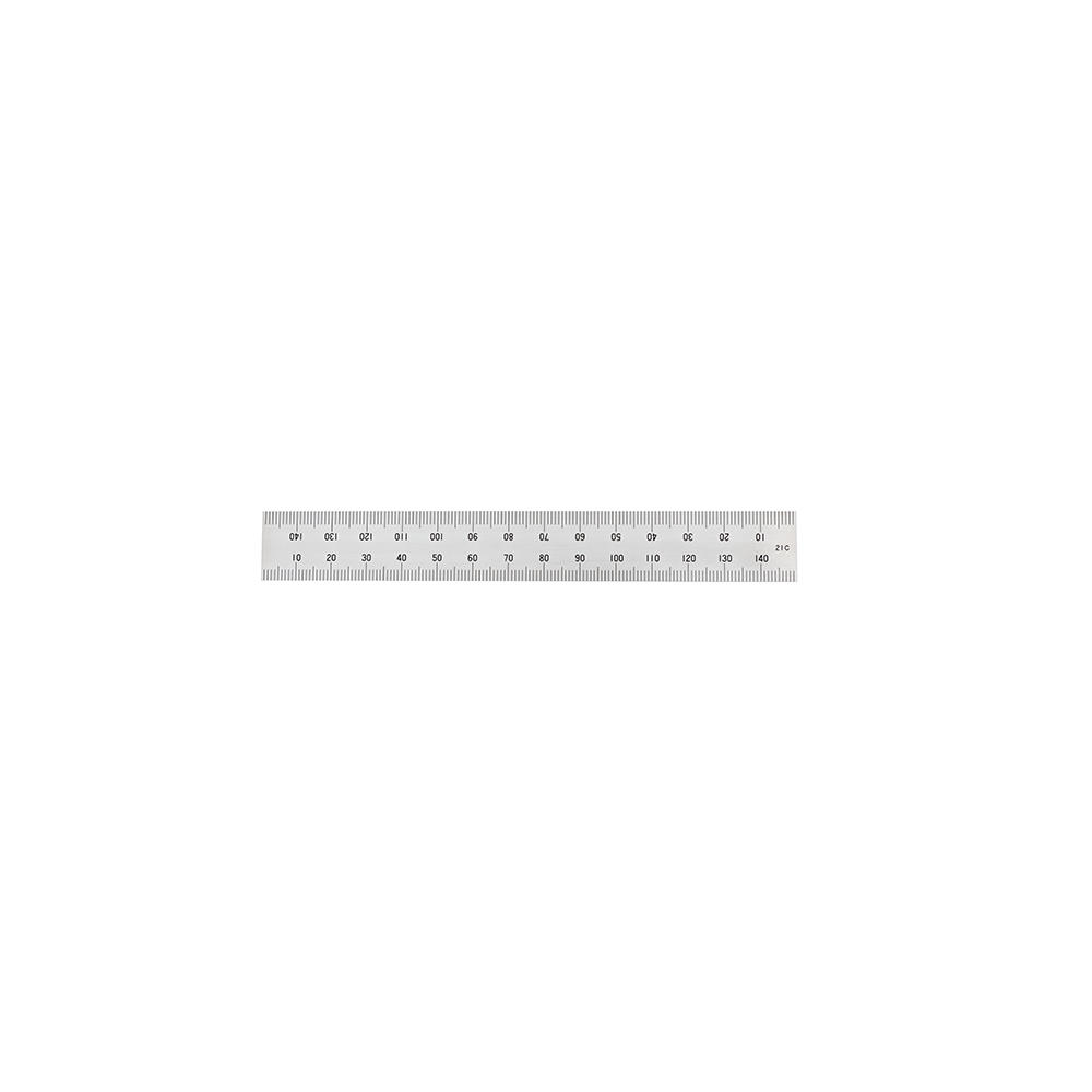 Shinwa® Präzisionslineal mit bündigem Abschluss, 150 mm