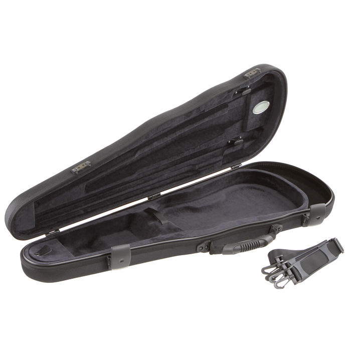 Jakob Winter® Formetui, Violin 4/4, schwarz/schwarz