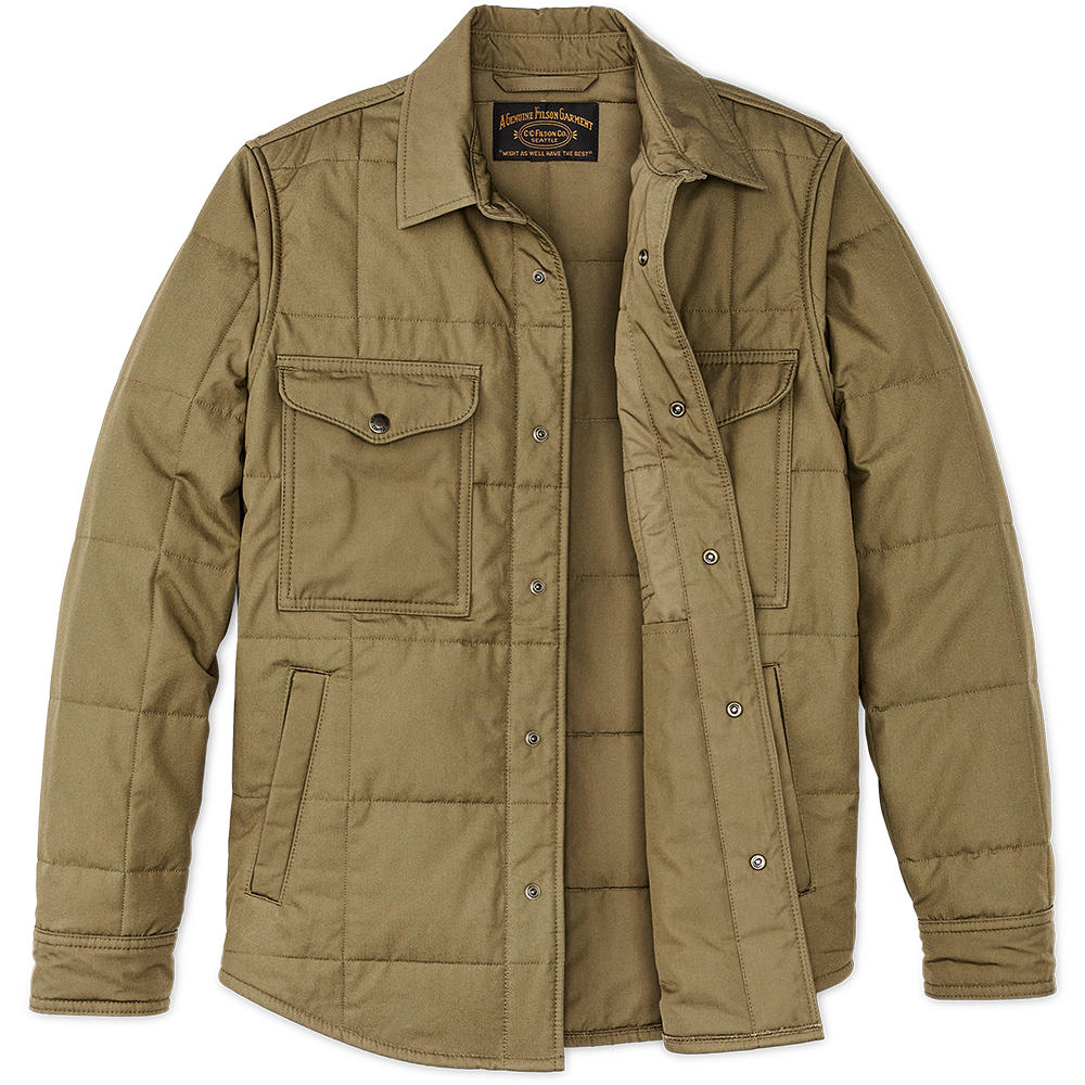 Filson Cover Cloth Quilted Jac-Shirt