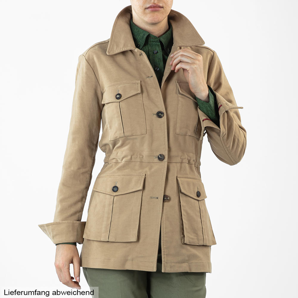 Purdey »Kingsley« Damen Safari-Jacke, sand