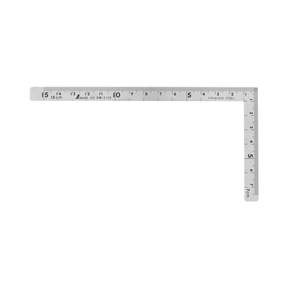 Mini-équerre Shinwa®, 150 x 75 mm