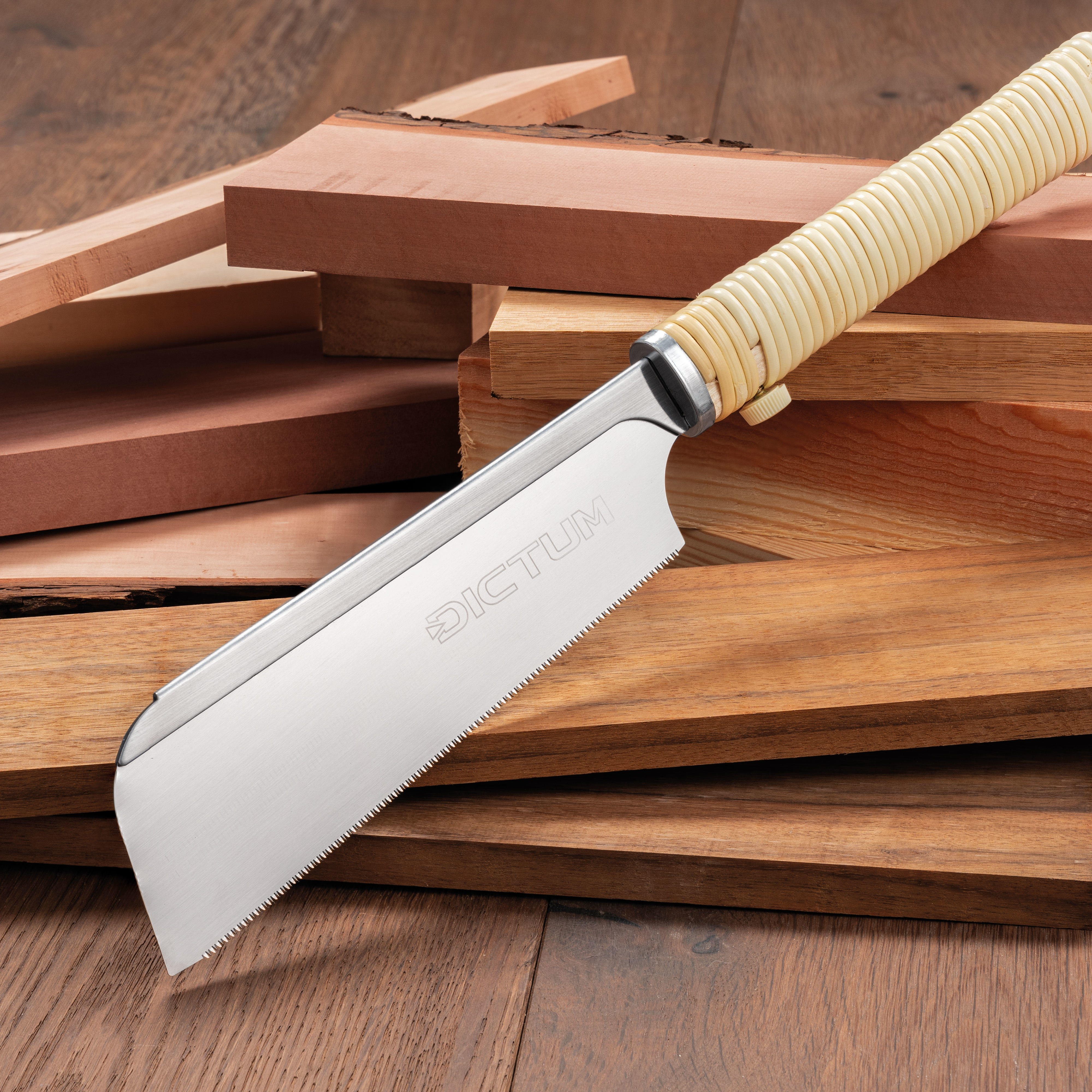 Dozuki DICTUM® Compact 180, tagli traverso vena, impugnatura Traditional Grip