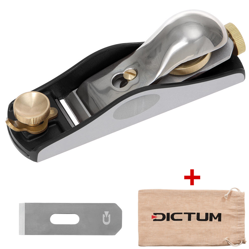 Rabot de paume DICTUM®, 12°, acier SK4, incl. lame de rechange