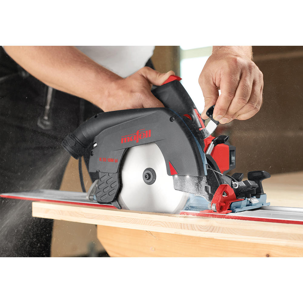 Sega circolare manuale a batteria MAFELL K 55 18M bl in T-MAX