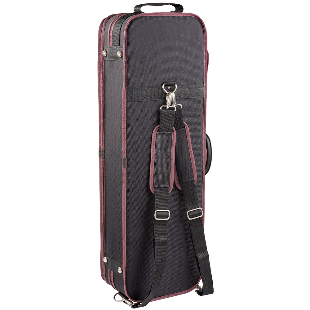Custodia Pro-Case, violino 4/4 – 3/4, nero/rosso vino-nero
