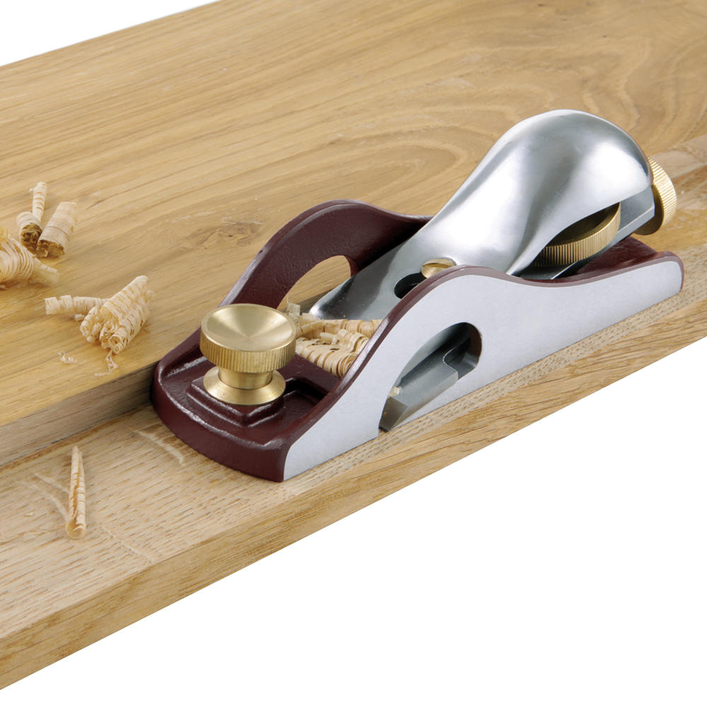 DICTUM® Hobelset aus Einhand-Simshobel und Schlichthobel Nr. 4, SK4-Eisen