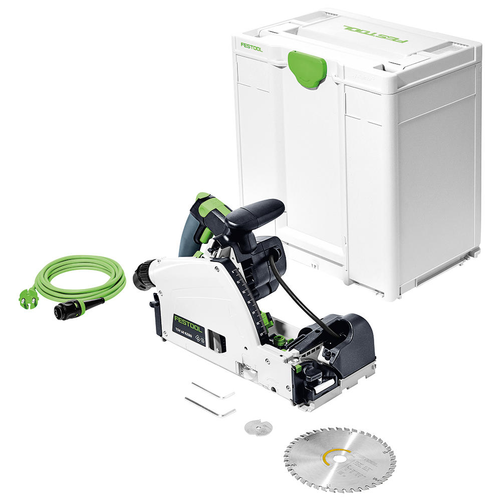 Festool Plunge-cut saw with scoring function TSV 60 KEBQ-Plus