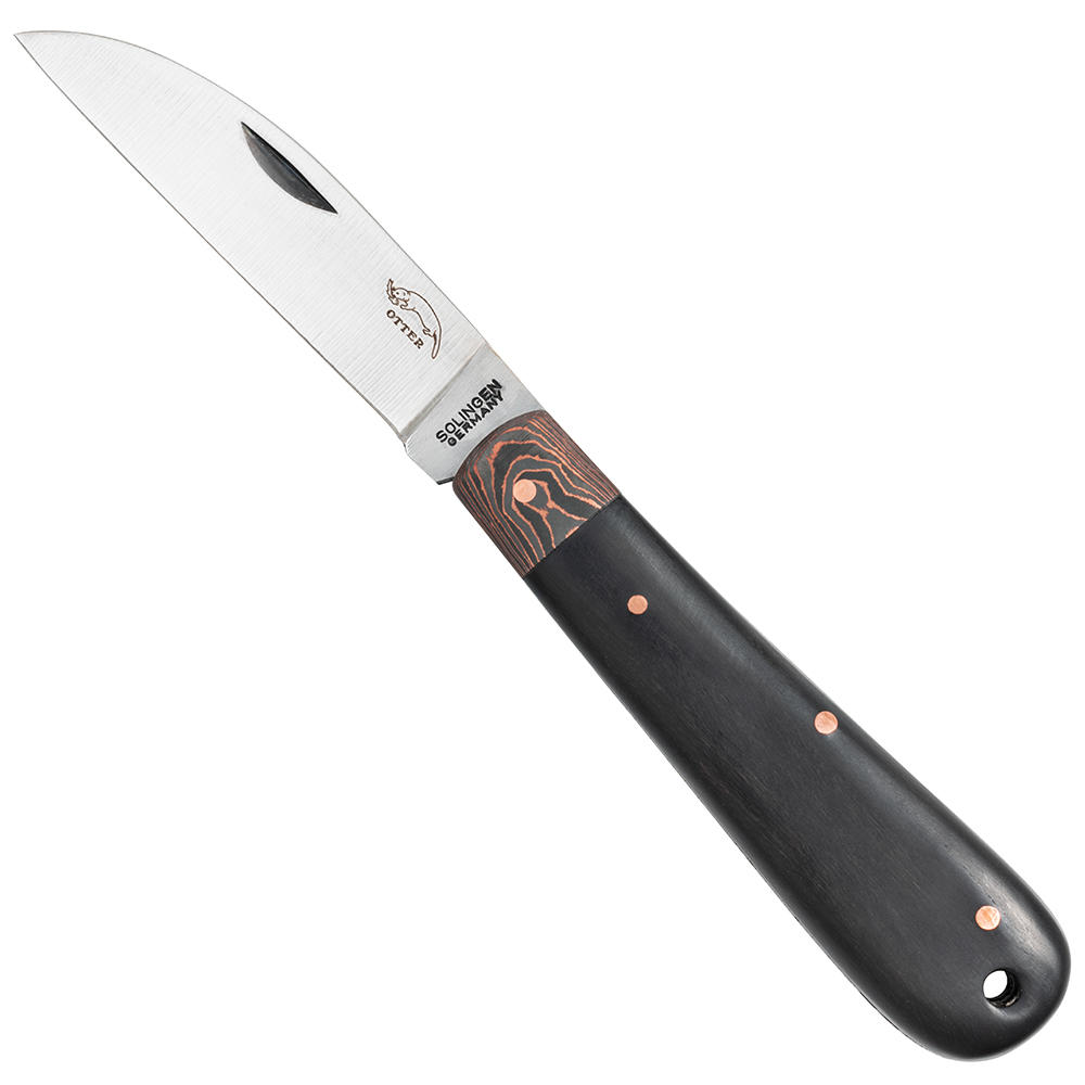 Otter® Bergmann Klappmesser, Ebenholz