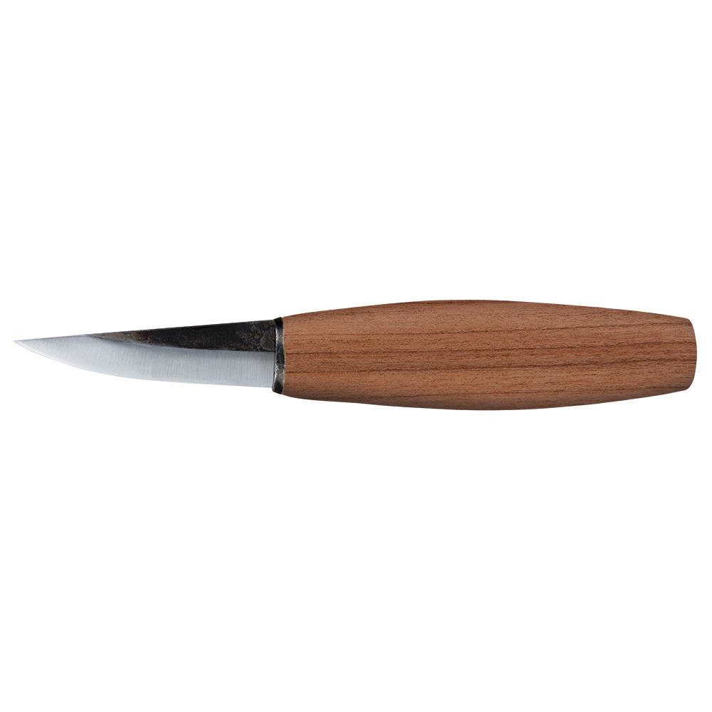 Schnitzmesser-Bausatz Form BS/K, Pflaume, inkl. Lederscheide