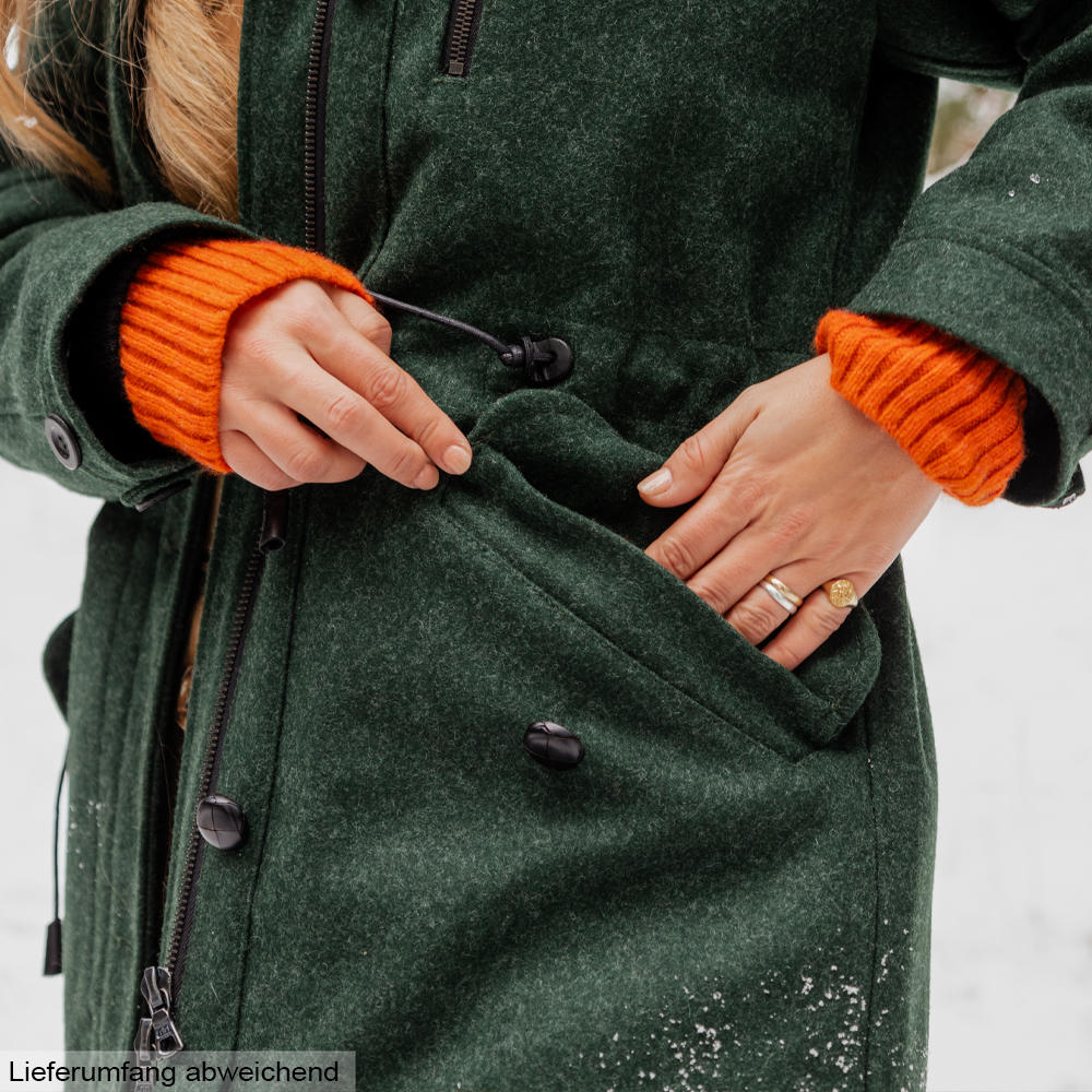 Ladies Loden Parka, Green