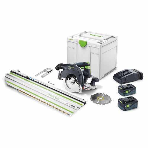 Festool Sega a batteria a cappa oscillante HKC 55 5,0 EBI-Set-FSK 420