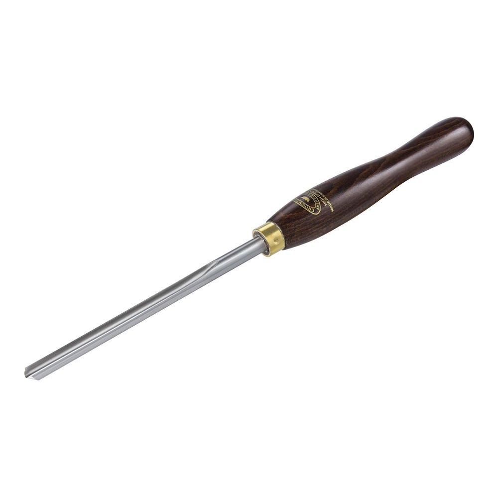 Crown® »English-style« Spindle Gouge, Stained Beech Handle, Blade Width 6 mm