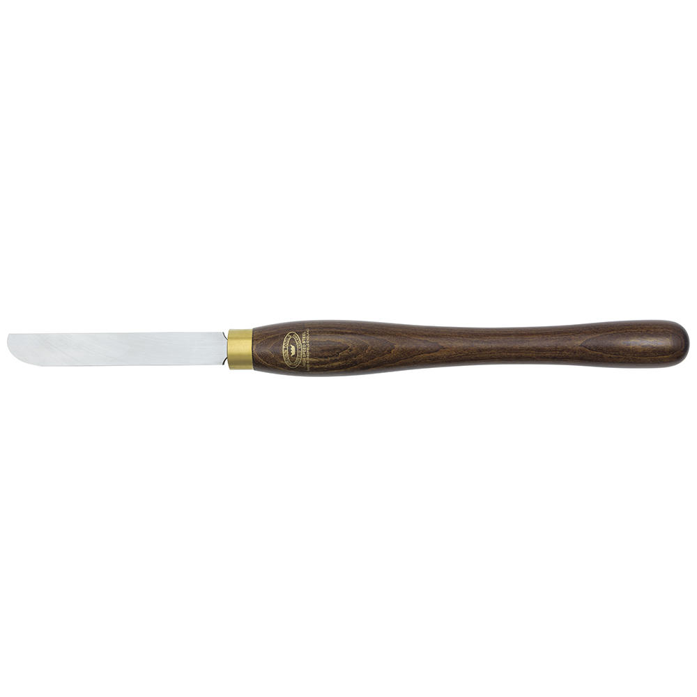 Utensile di finitura per ciotole Crown®, rotondo, impugn. in faggio mordenzato