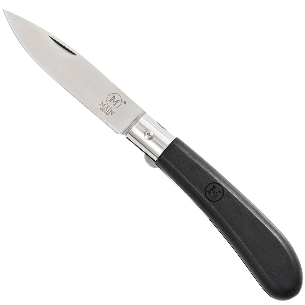MAIN Klappmesser »German Line«, Drop-Point, Ebenholz