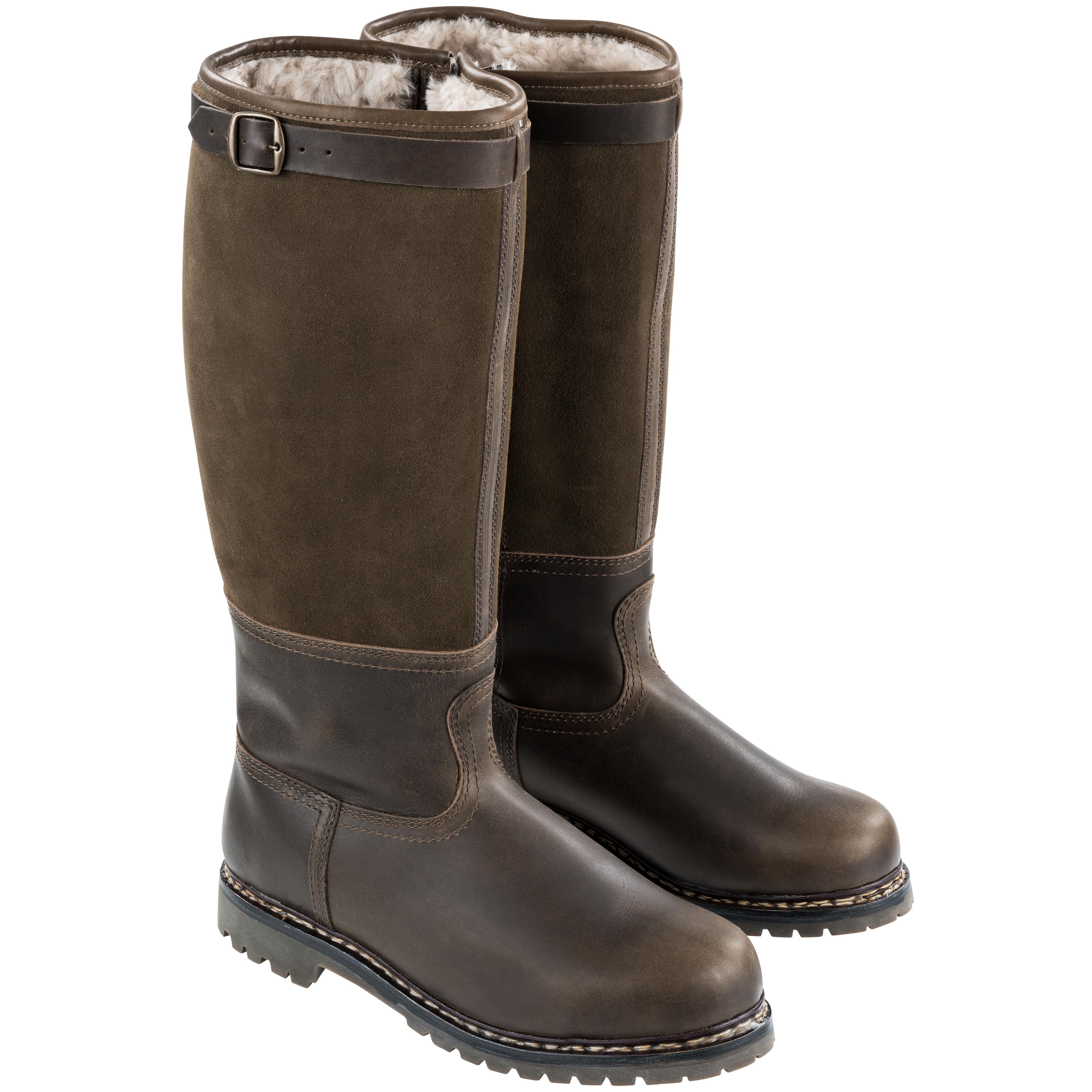 Bottes peau d’agneau femme The GunDog Affair » Petzeck «