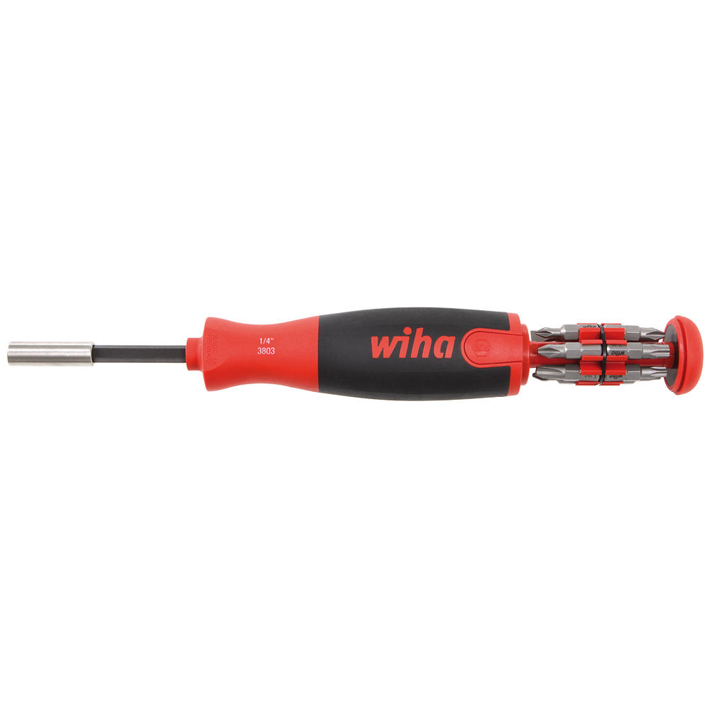 Porta inserti con caricatore LiftUp 25 Wiha®, 13 pezzi