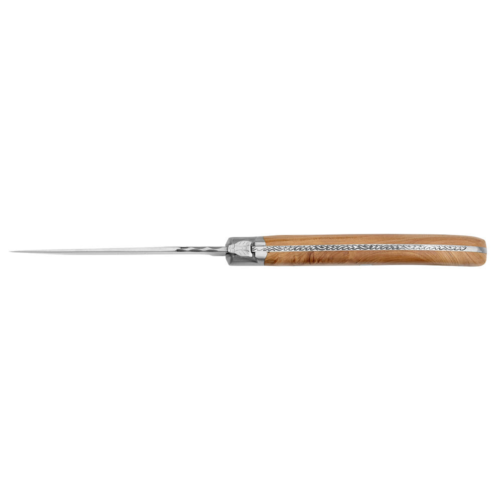 Laguiole Steak- und Tafelmesser, Wacholder, Satz, 4-teilig