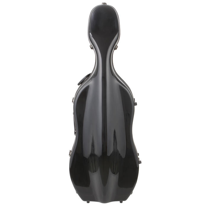 Custodia in fibra di vetro Jakob Winter®, violoncello 4/4, nero