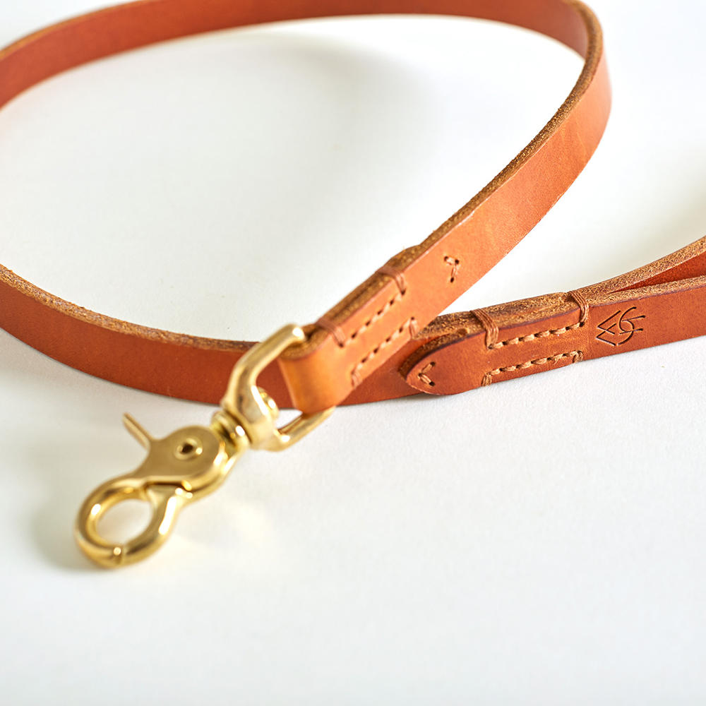 Helen Wells »Classic« Dog Leash, Cognac 80 cm 