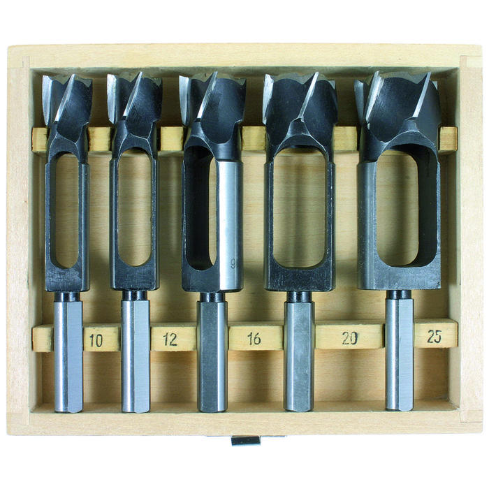 Cylindrical Tenon Cutter, 5-Piece Set
