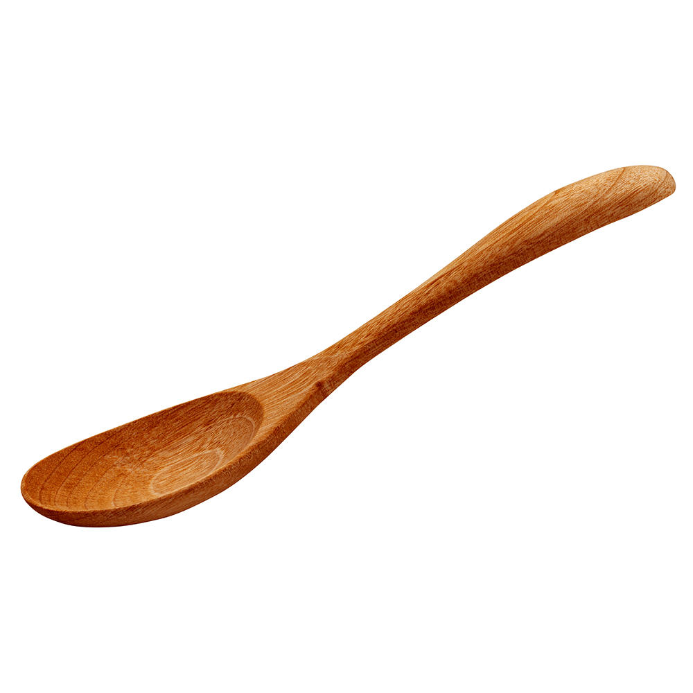 Cucchiaio in legno grezzo di canforo