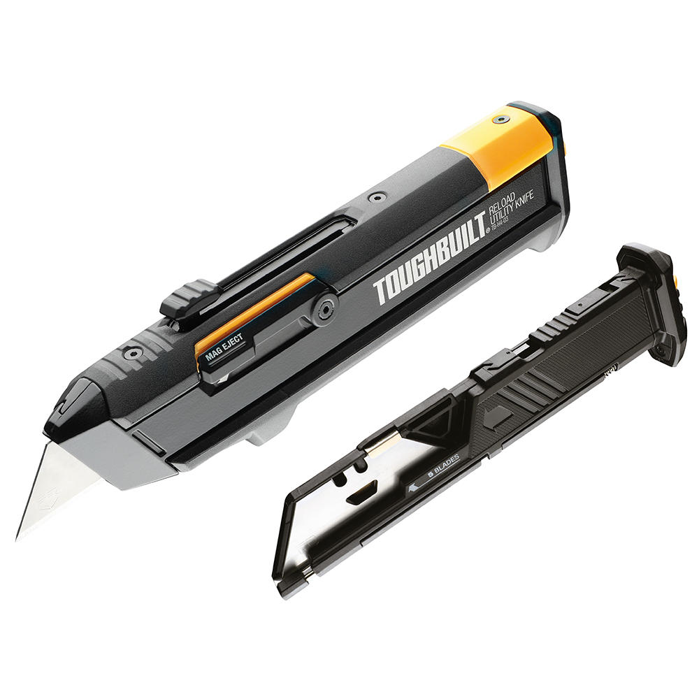ToughBuilt® Reload Utility Knife with 2 Blade Magazines