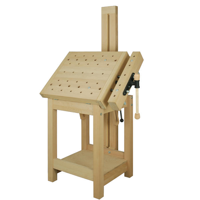 DICTUM® Sculptor's Bench with Carving Support