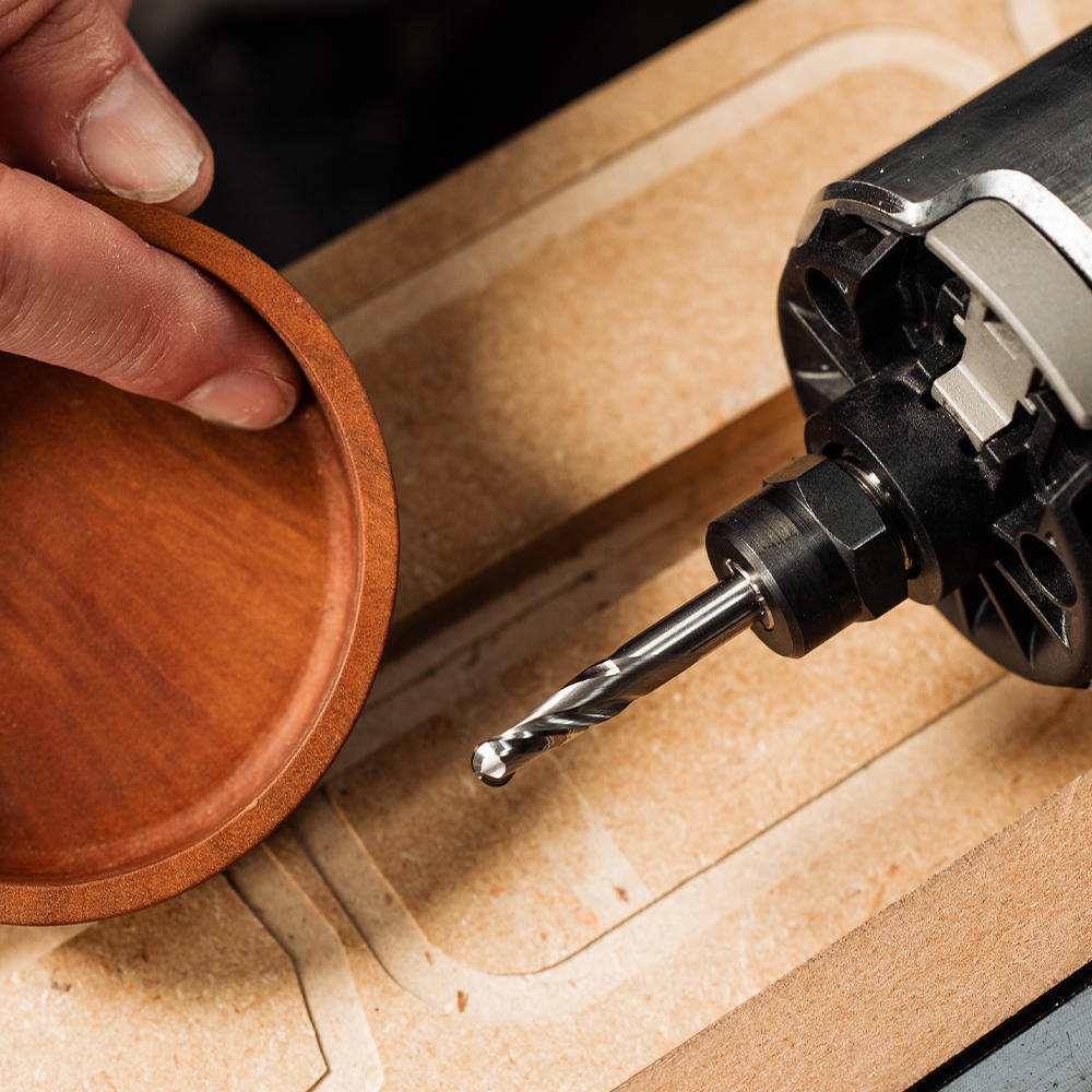 Shaper Up-Spiral Ball Nose Router Bit ¼ x ¾ Inch