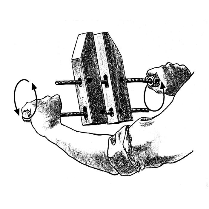 Jorgensen® Parallelzwinge, Ausladung 70 mm