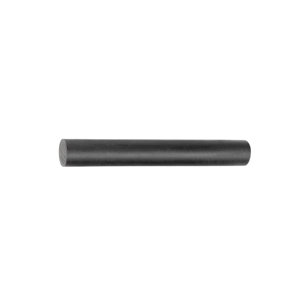 Rouleau de corne de buffle, Ø 10 x 100 mm, noir