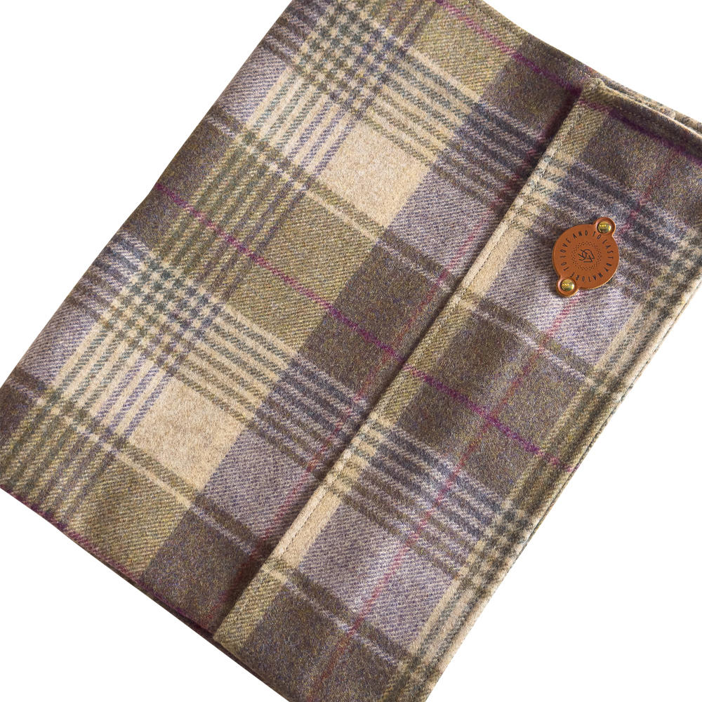Helen Wells Hundebett-Bezug »Tweed Blackberry«, Gr. L