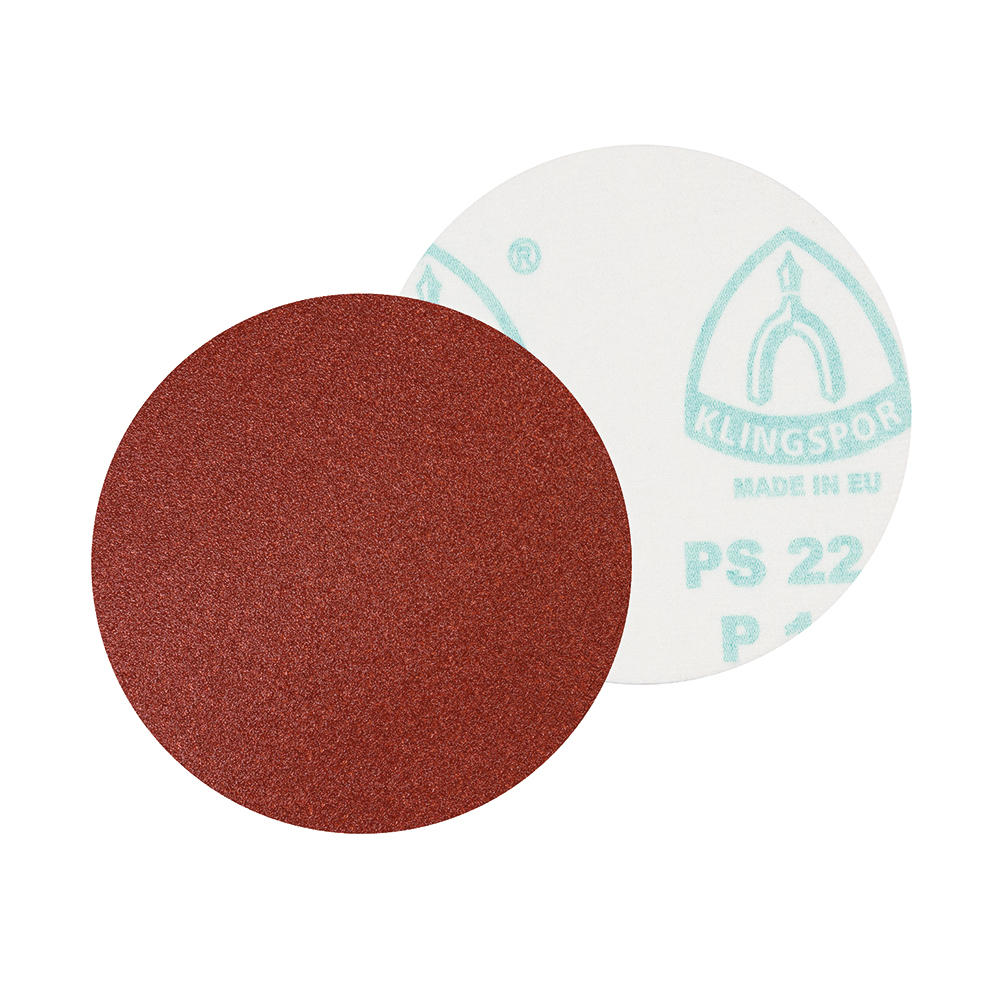 Disques abrasifs velcro Klingspor, Ø 125 mm, 10 pièces, grain 240