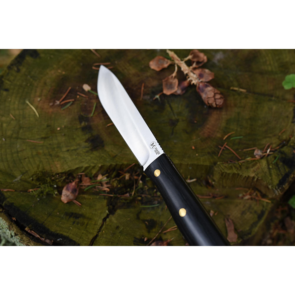MAIN Outdoormesser »Classic«, Pakkaholz schwarz