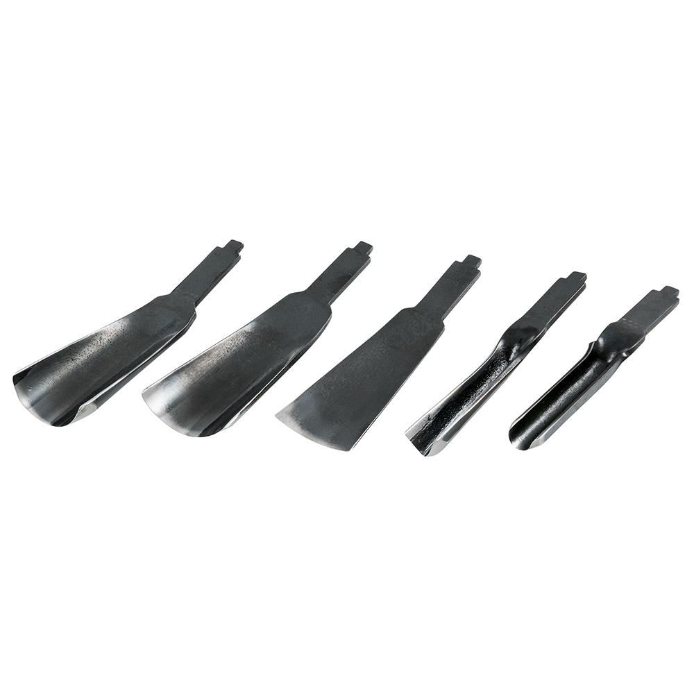 Set di sgorbie da scultura per manipolo BH-120, 5 pezzi