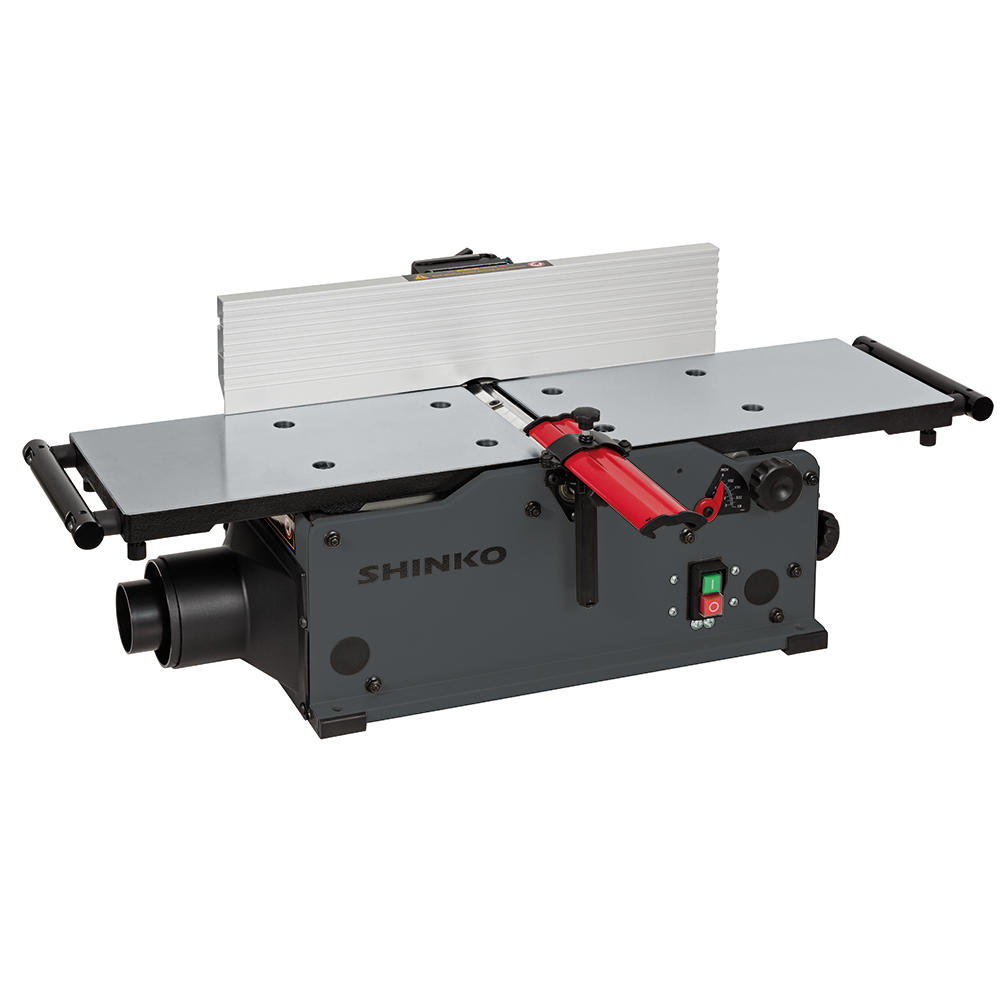 Shinko® Abrichthobelmaschine AH200, Tische aus Aluminiumguss