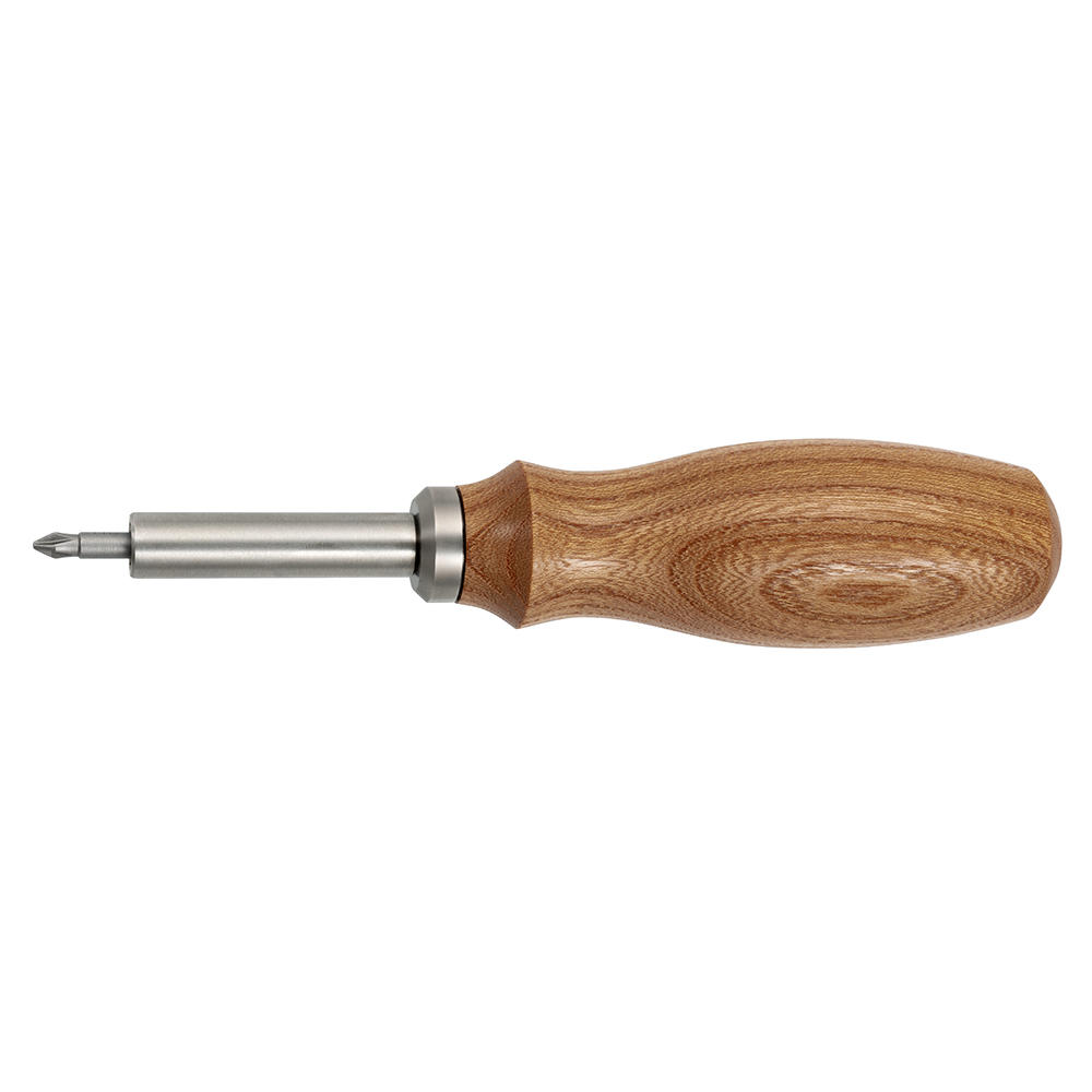Matthias Fenner Multi-bit Screwdriver, Elm/Titanium