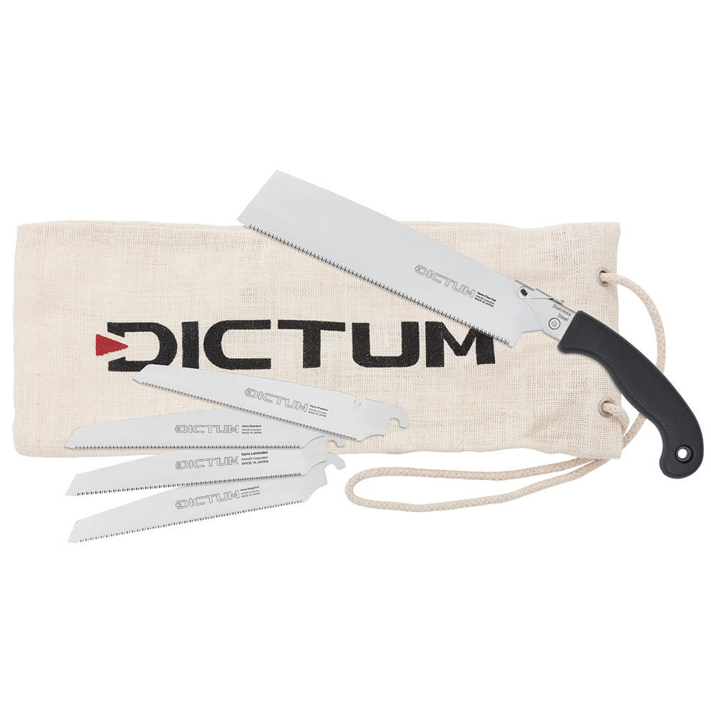 DICTUM® Schnellwechsel-Sägen-Set, 5-teilig, Power Grip gebogen