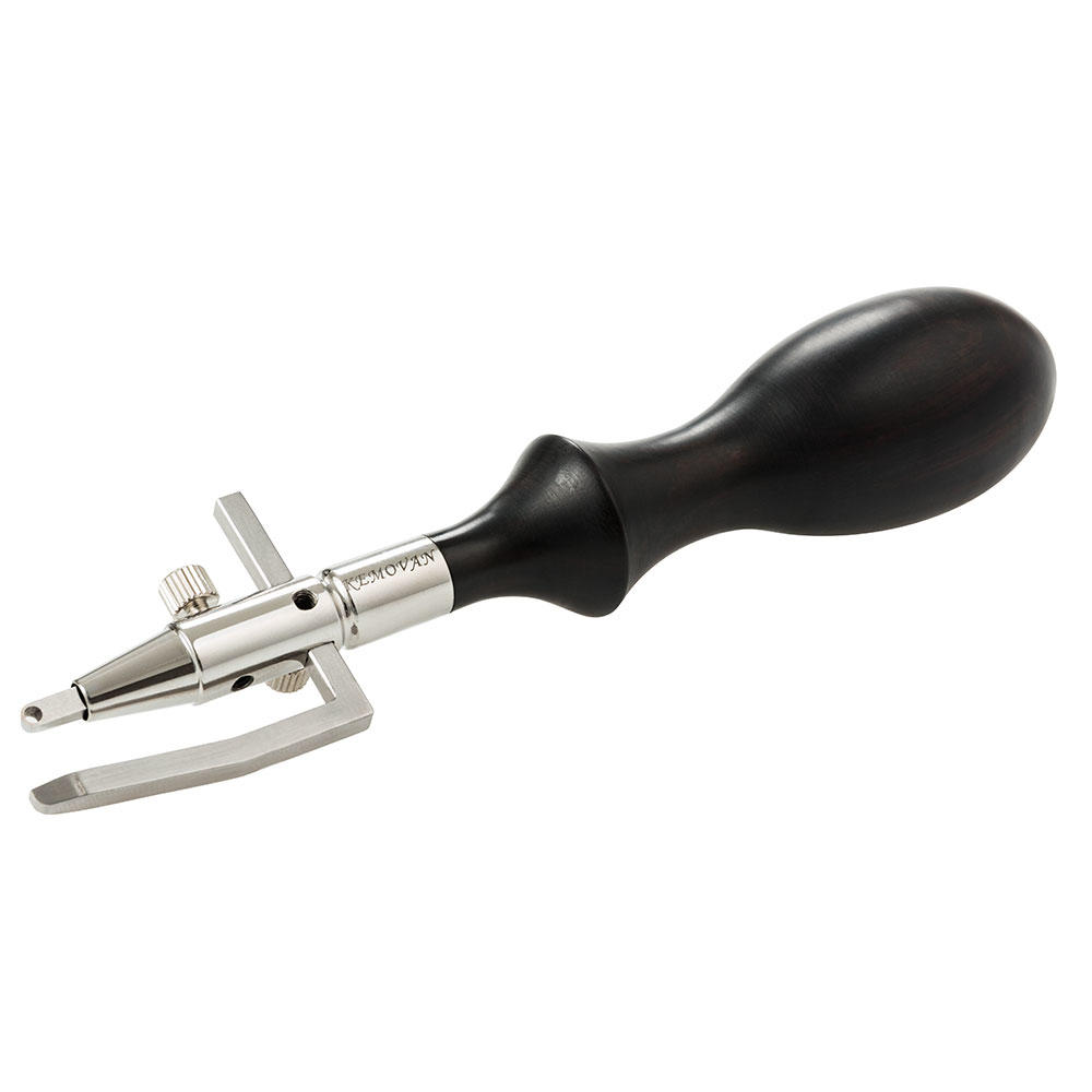 Utensile solcatore Kemovan Craft, legno di ebano