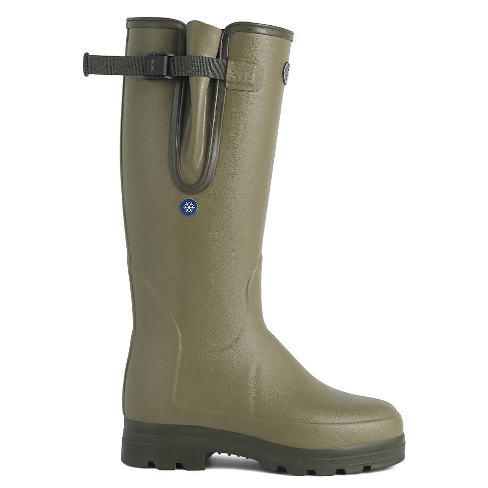Le Chameau »Vierzonord Plus« Men's Rubber Boots, Neoprene vert