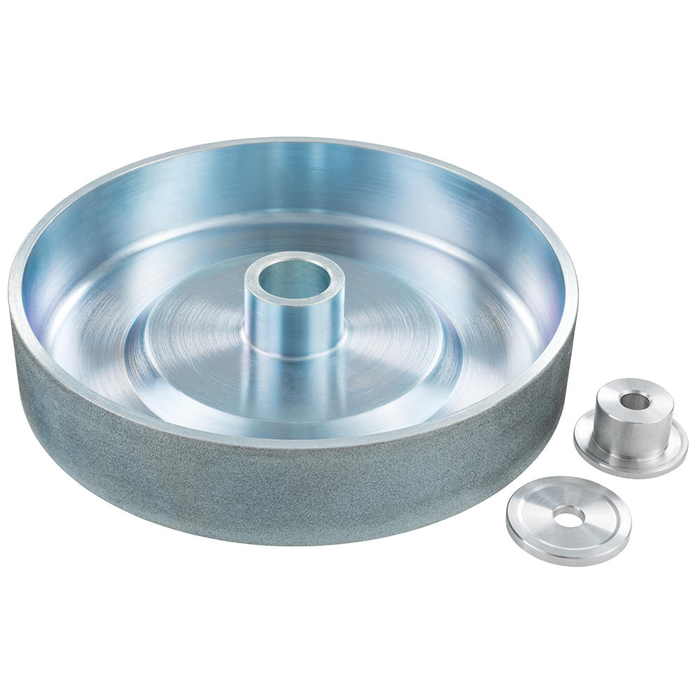 DICTUM® CBN-Schleifscheibe Black Crystal, Ø 250 mm, seitliche Beschichtung, B54 