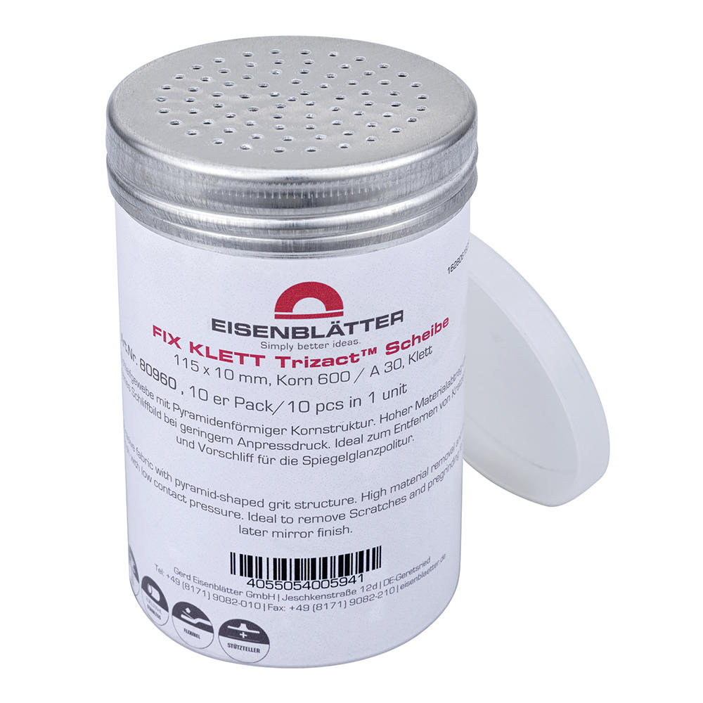 Sofclean Powder BRIGHTEX® Eisenblätter, boîte à disperser en aluminium, 200 g Sofclean Powder BRIGHTEX® Eisenblätter, boîte à disperser en aluminium, 200 g