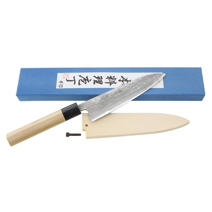 Hayashi Hocho, with Wooden Sheath, Gyuto (Fish and Meat Knife)