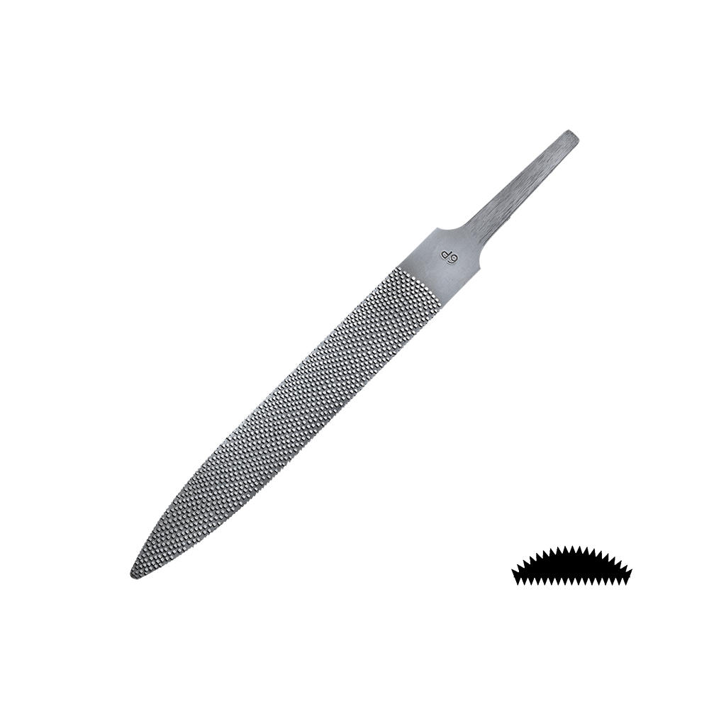 Râpe de précision DICTUM® » Flat Cut «, cabinette, piqué 6, long. piqué 150 mm