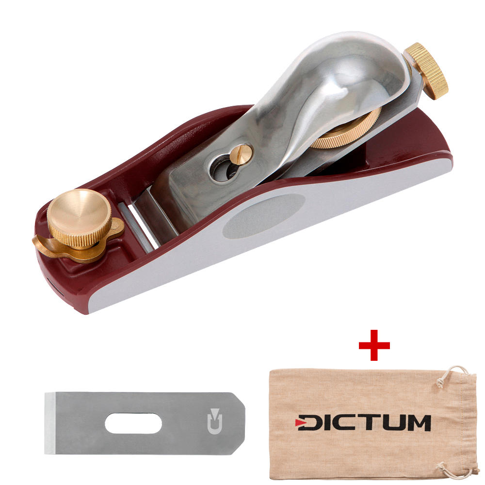 Rabot de paume DICTUM®, 20°, acier SK4, incl. lame de rechange