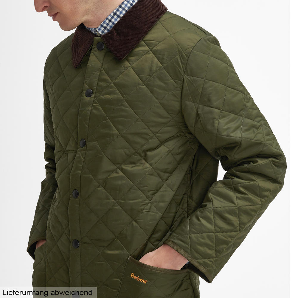 Giacca trapuntata Barbour »Liddesdale« verde oliva XXXL